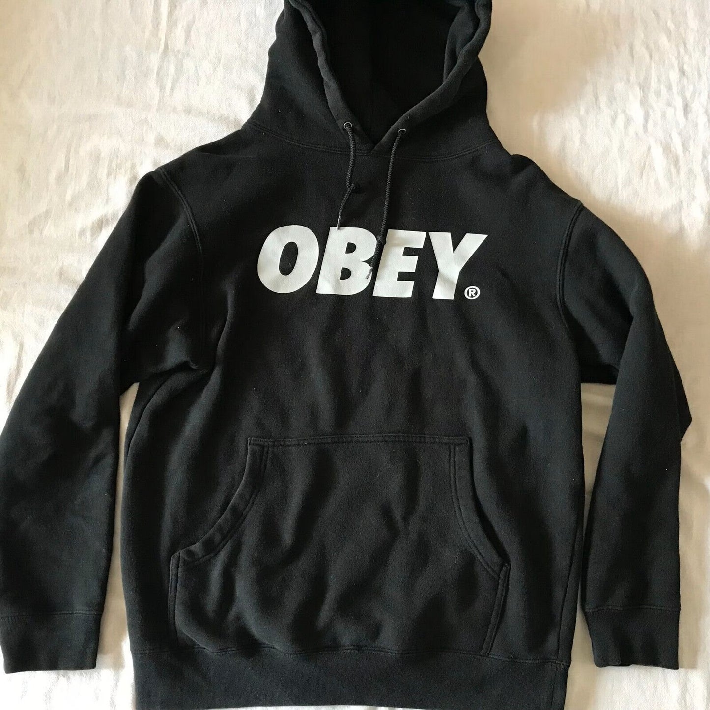 OBEY CLOTHING WORLDWIDE PROPAGANDA MEN'S PULLOVER SWEATSHIRT MEDIUM SIZE