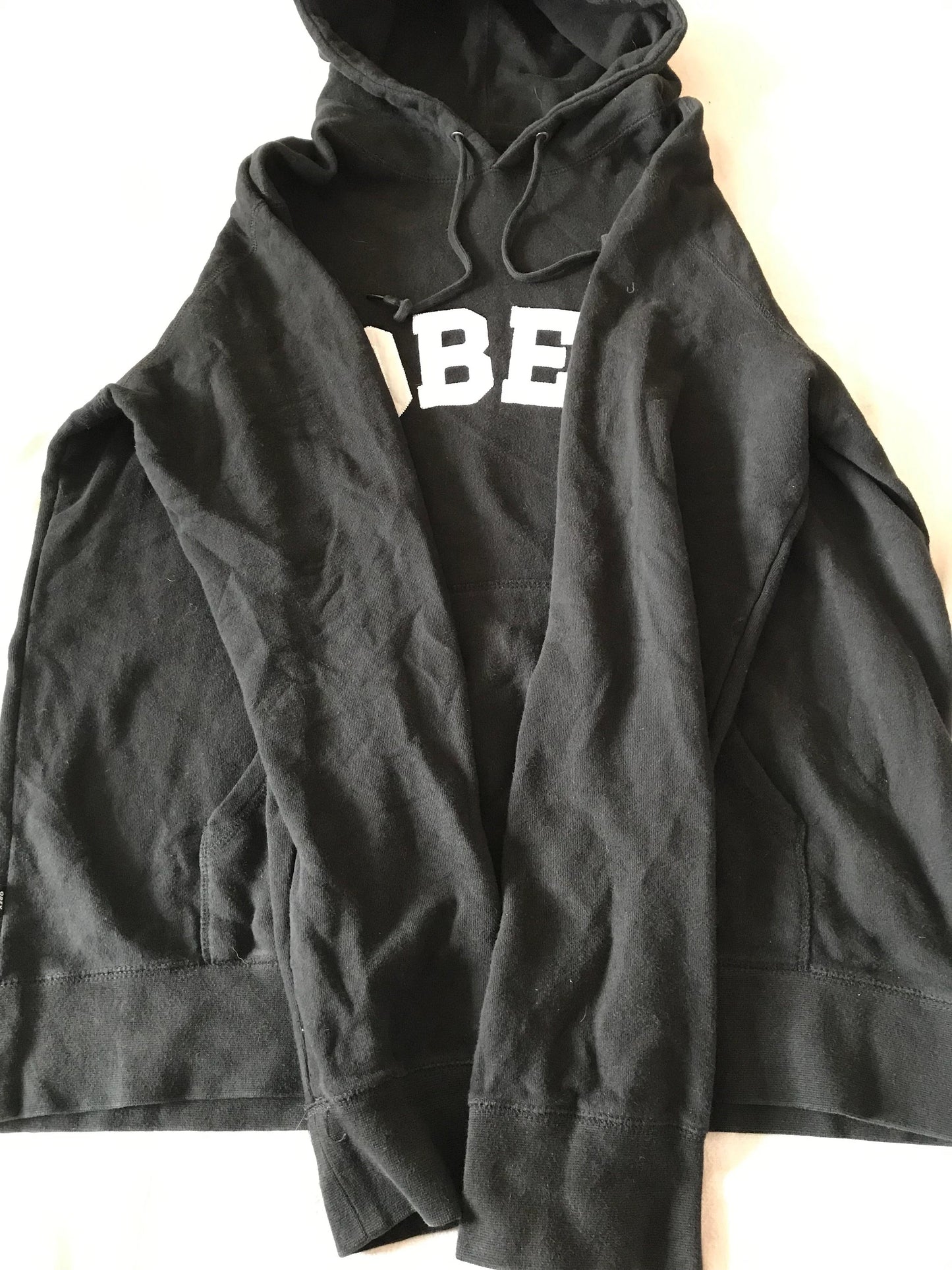 OBEY CLOTHING MEN'S HOODIE PULLOVER SWEATSHIRT BLACK XL XLARGE SIZE