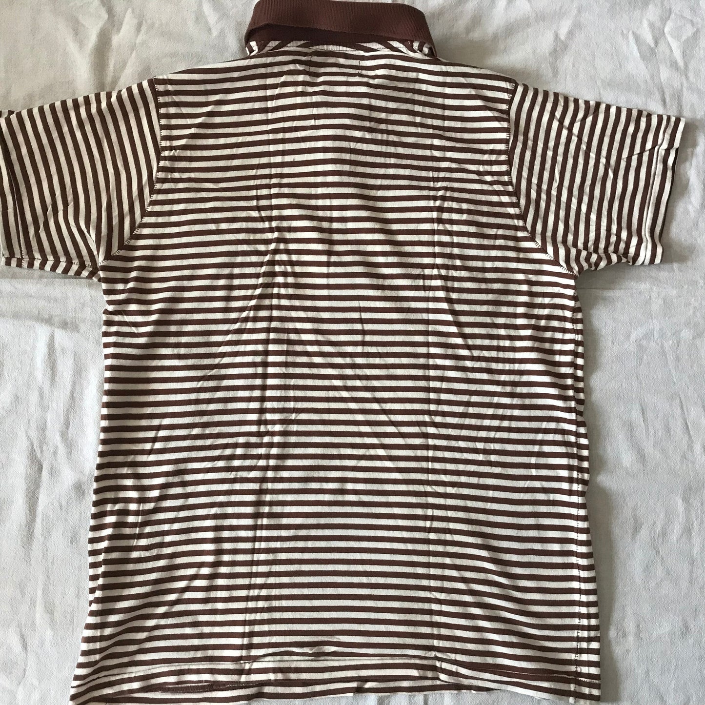 OBEY CLOTHING GIANT MEN'S POLO GOLF SHIRT T-SHIRT STRIPED SMALL SIZE