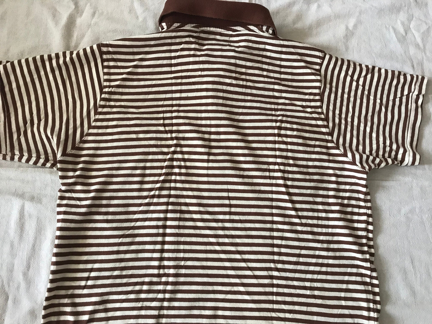 OBEY CLOTHING GIANT MEN'S POLO GOLF SHIRT T-SHIRT STRIPED SMALL SIZE