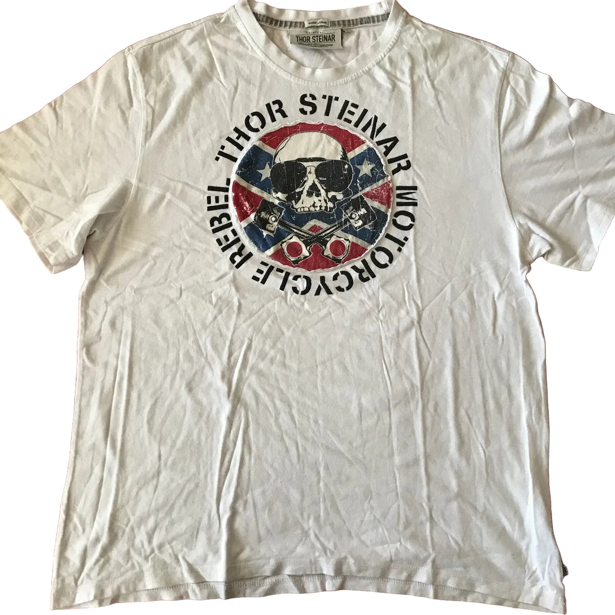 THOR STEINAR BIKER MOTORCYCLE MEN'S T-SHIRT SIZE XXL
