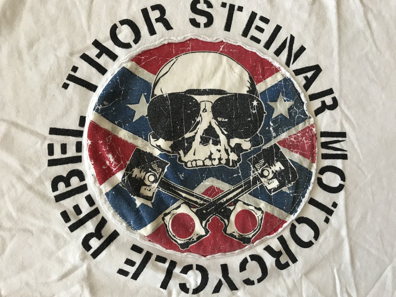 THOR STEINAR BIKER MOTORCYCLE MEN'S T-SHIRT SIZE XXL